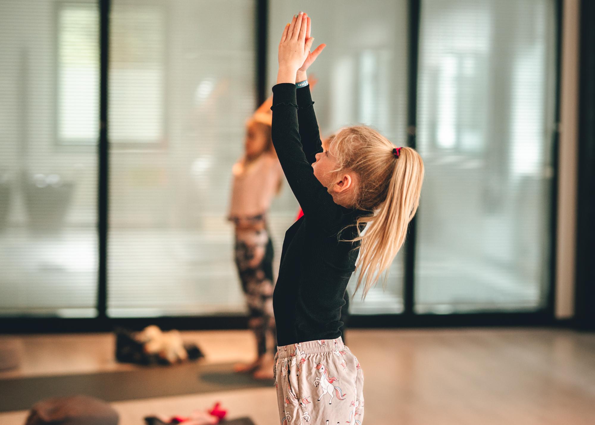 Kinderyoga zonnegroet